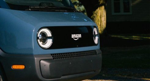 Amazon Reveals Its First Custom Electric Delivery Vehicle Developed By Rivian