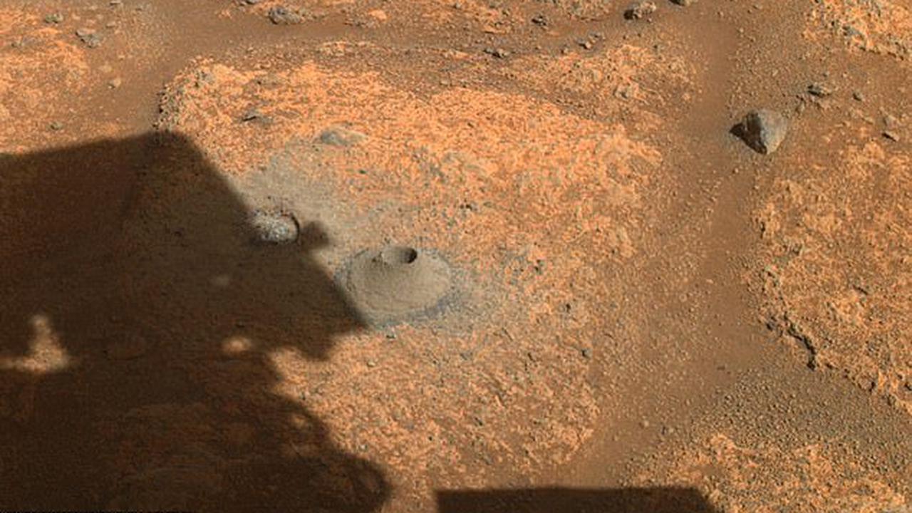 NASA Says Powdery Rock Behind Perseverance’s Failure To Collect First Mars Rock Samples