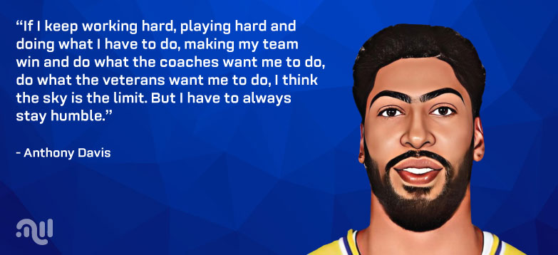 Favourite Quote one from Anthony Davis