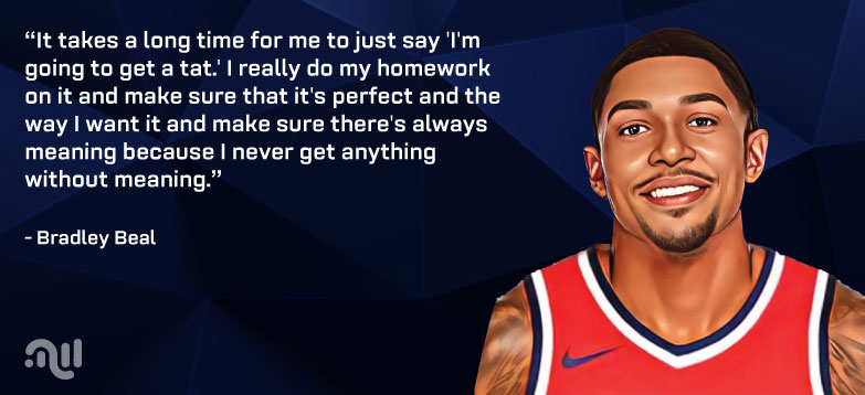 Favourite Quote four from Bradley Beal