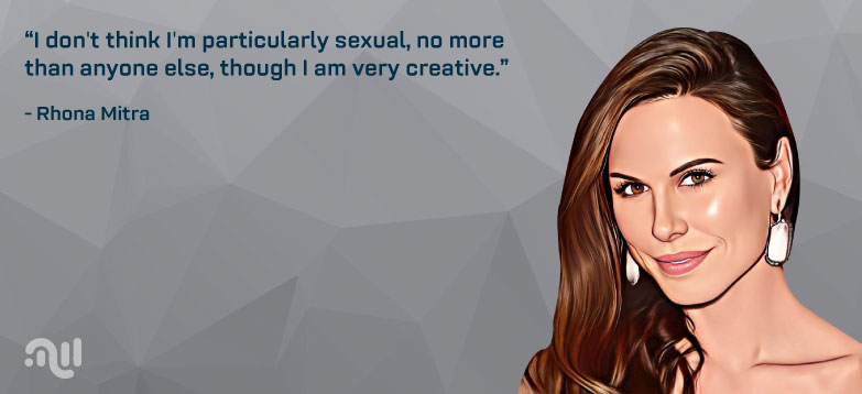 Favorite Quote 1 from Rhona Mitra
