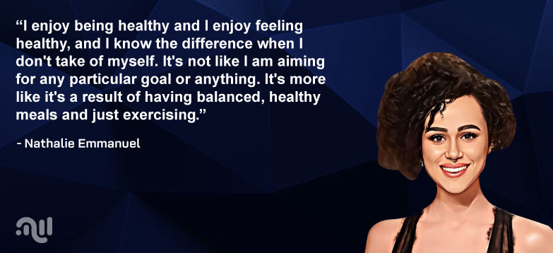 Favorite Quote 1 from Nathalie Emmanuel