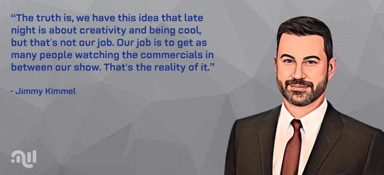 Favorite Quote 6 from Jimmy Kimmel