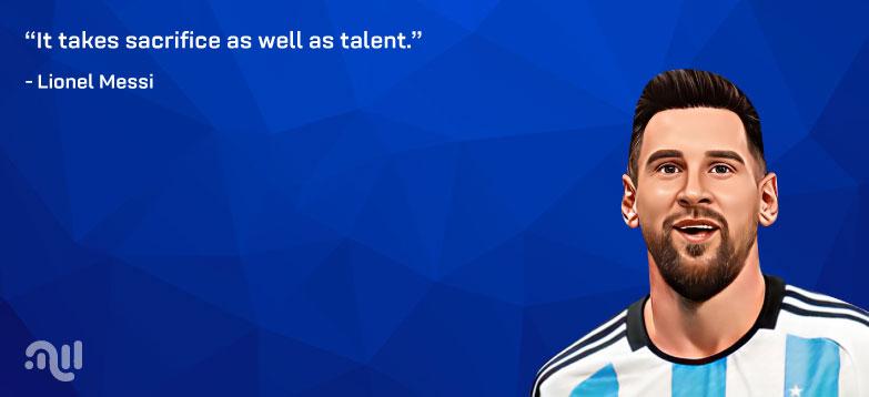 Favorite Quote 5 from Lionel Messi