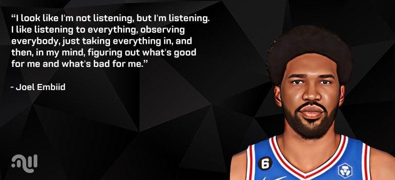 Favorite Quote 2 by Joel Embiid
