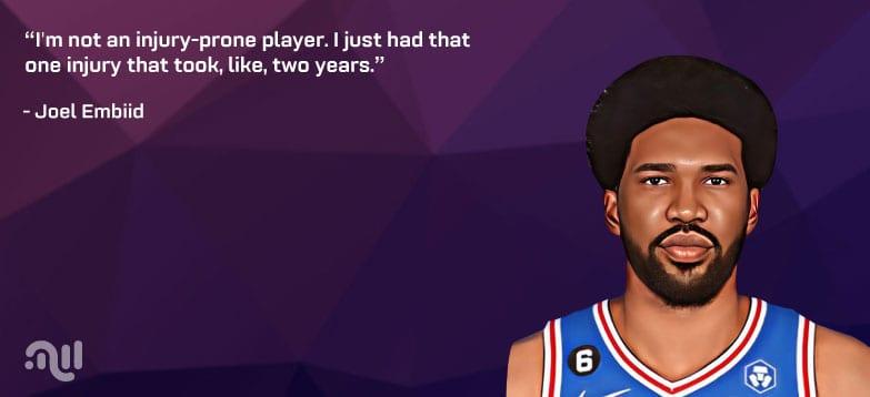 Favorite Quote 3 by Joel Embiid