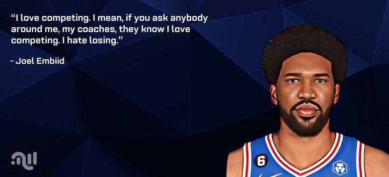 Favorite Quote 5 by Joel Embiid