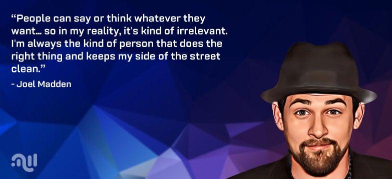 Favorite Quote 4 from Joel Madden