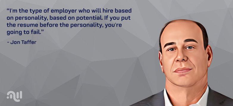 Favorite Quote 9 from Jon Taffer's