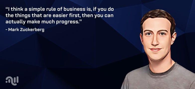 Favorite Quote 5 from Mark Zuckerberg