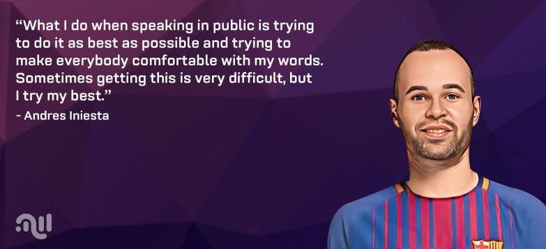 Famous Quote 3 from Andres Iniesta