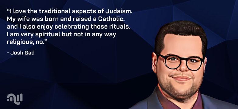 Favorite Quote 2 from Josh Gad