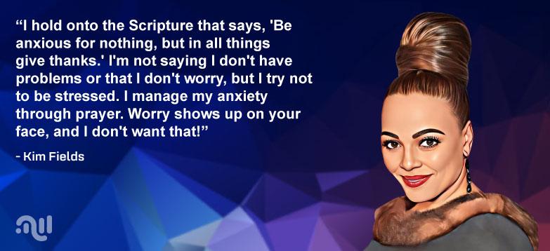 Favorite Quote 4 from Kim Fields