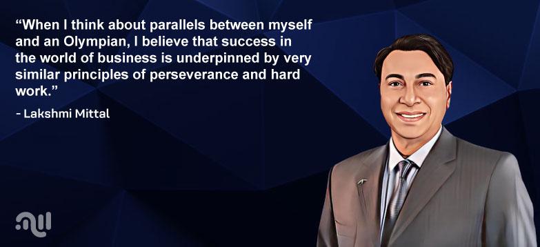 Favorite Quote 3 from Lakshmi Mittal