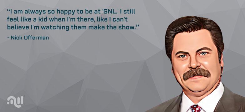 Favorite Quote 5 from Nick Offerman